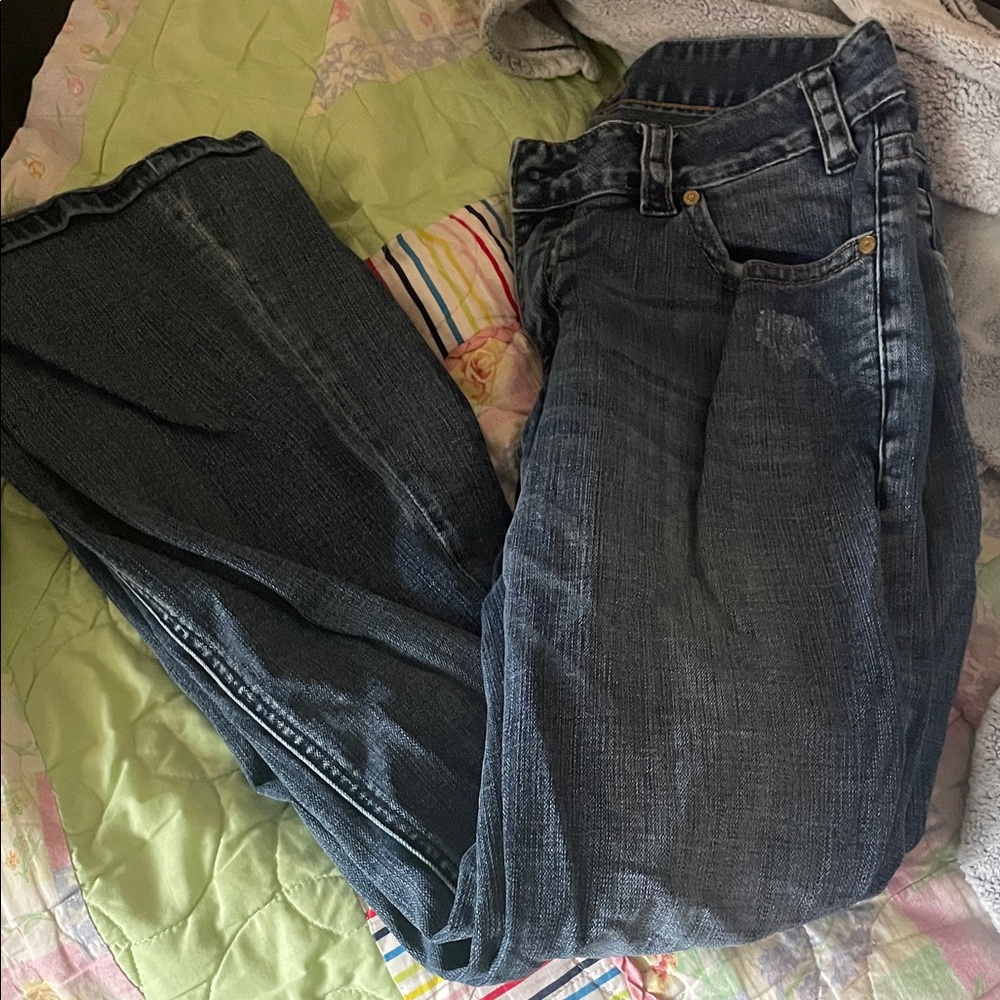 Rock & Roll Cowgirl Dark Blue Straight Leg Jeans